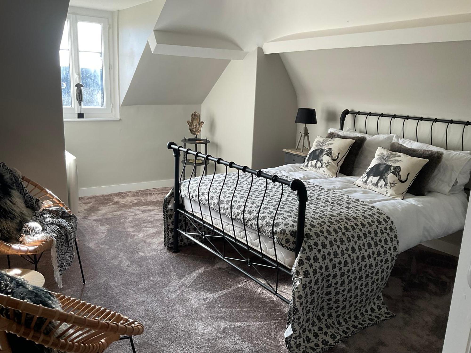 Le Bourg Bed and Breakfast Asnieres-en-Bessin Buitenkant foto